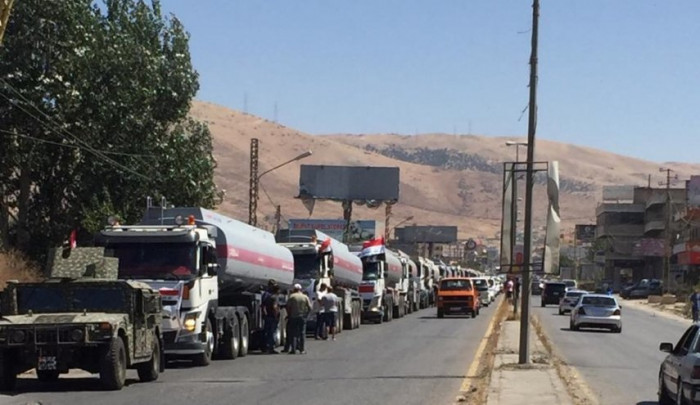 العراق یرسل 20 صهریج نفط الى لبنان