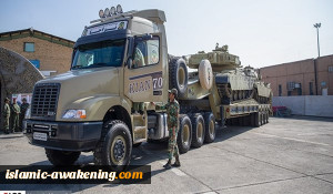 الجیش الایرانی یحقق الاکتفاء الذاتی فی صناعة ناقلات الدبابات