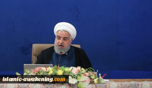 روحانی: من یتبنى ویدعم القرار الامیرکی ضد ایران یتحمل مسؤولیة تبعاته