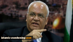 عریقات: اتفاق الإمارات یضع القدس تحت السیادة الاسرائیلیة