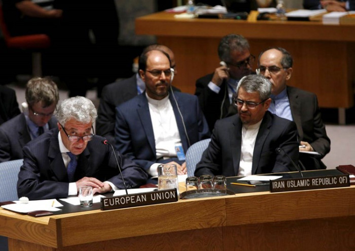 13 دولة فی مجلس الأمن ترفض مساعی أمیرکیة لإعادة فرض العقوبات على إیران