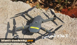 المقاومة تعرض درون التصویر العسکریة الصغیرة التی اسقطتها للعدو الإسرائیلی