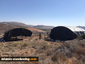 مستوطنون یعتدون على ممتلکات الفلسطینیین فی الضفة الغربیة