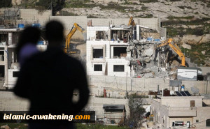 الامم المتحدة: أعمال الهدم الإسرائیلیة شرّدت 442 فلسطینیاً فی شهرین