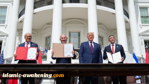 صحیفة أمیرکیة : التطبیع العربی الصهیونی محاولة لتحسین صورة ترامب