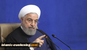 روحانی: أمریکا دخلت فی حرب اقتصادیة مع إیران بالدولار