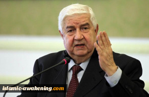 المعلم: وجود القوات الأمیرکیة والترکیة على الأراضی السوریة احتلال