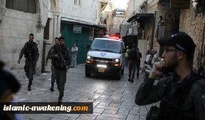 الاحتلال الصهیونی یعتقل شاباً فلسطینیا بزعم محاولته تنفیذ عملیة طعن قرب سلفیت