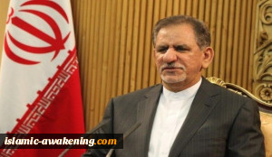 جهانغیری یدعو الى الانسجام والتآلف من اجل تجاوز الازمات الراهنة