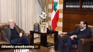 Former PM Saad Hariri holds phone talks with Head of PSP Walid Jumblatt