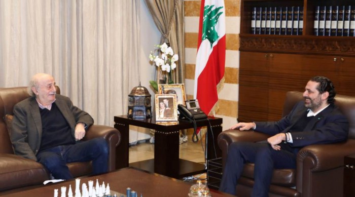 Former PM Saad Hariri holds phone talks with Head of PSP Walid Jumblatt