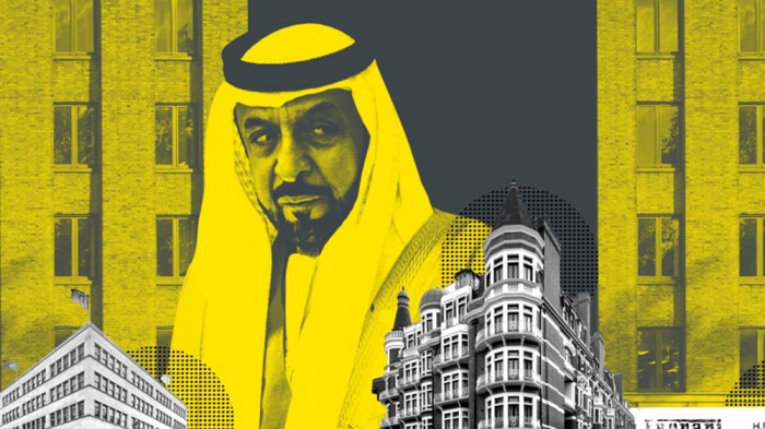 Sheikh Khalifa bin Zayed al-Nahyan owns a secretive property portfolio worth 5.5 billion pounds