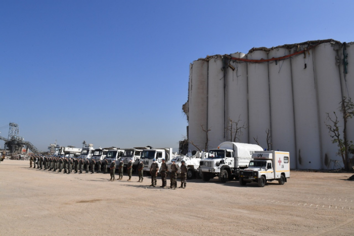 UNFIIL Troops Return to Southern Lebanon after Completing Engineering Mission at Beirut Port