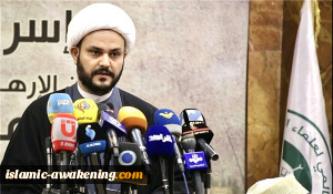 الشیخ الکعبی: لغة الحوار غیر نافعة مع المحتل الامیرکی