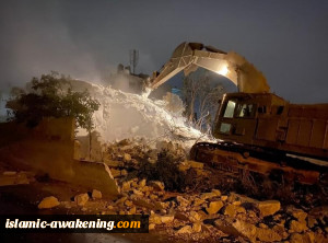 حماس: هدم المنازل یثبت العجز عن إیقاف ثورة الشعب الفلسطینی