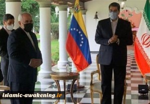 Iranian FM Meets Venezuelan President Maduro in Caracas