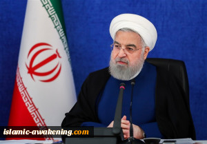 الرئیس الإیرانی: نأمل أن تخضع الإدارة الأمریکیة القادمة للقانون وتعود إلى جمیع التزاماتها