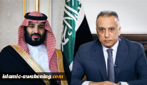 اجتماع مرئی بین الکاظمی وابن سلمان.. هذا ما جاء فیه