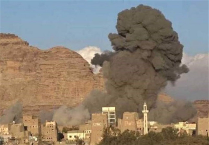 سلسلة غارات یشنها العدوان السعودی الأمریکی على محافظات یمنیة