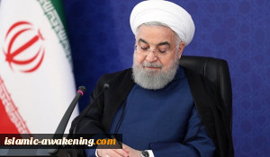 الرئیس روحانی یرسل برقیة تهنئة الى میشال عون بمناسبة عید استقلال