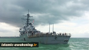 Russian Destroyer Issues Warning to American Ship USS John McCain