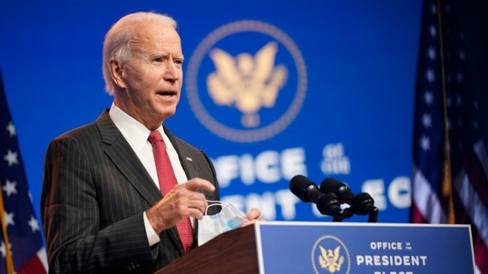 منذ إعلان فوزه بالرئاسة هذا اول تقریر استخباراتی یتسلمه بایدن!