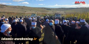 Citizens in Golan: Our Land Part of Syria, We Will Confront Confiscation Plans