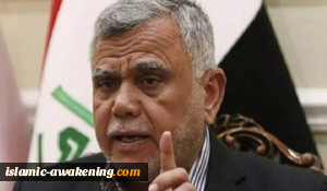 العامری: الجنرال سلیمانی ضحى بنفسه من أجل تحریر العراق