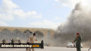 سجادة حمراء دامیة تستقبل حکومة منصور هادی فی عدن