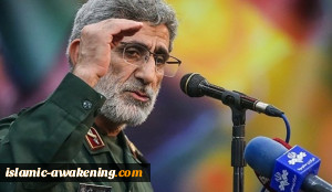 العمید قاآنی: الشهید سلیمانی کان بطلا فی الحکمة والعقلانیة والعبادة لله وکذلک فی المجالات العسکریة