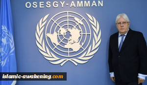 غریفیث یبیع الأوهام ویذر الرماد فی العیون... ماذا عن معاناة الیمنیین التی یراها الأعمى؟