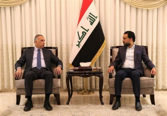 الکاظمی والحلبوسی یتباحثان حول قانون الموازنة 2021