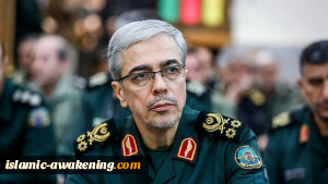 باقری فی رسالة إلى المرشد: قدراتنا الدفاعیة وصلت إلى مرحلة الردع الاستراتیجی