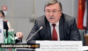 أولیانوف یدعو امیرکا إلى اتخاذ الخطوة الاولى فیما یتعلق بالاتفاق النووی