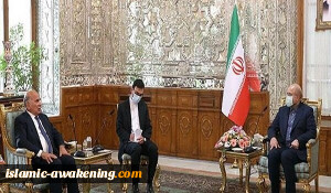 رئیس البرلمان الایرانی: الاهتمام بمطلب الشعب العراقی بخروج القوات الامریکیة یمثل عاملا مهماً فی الاستقرار