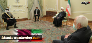 أهداف ورسائل زیارة وزیر الخارجیة القطری إلى إیران