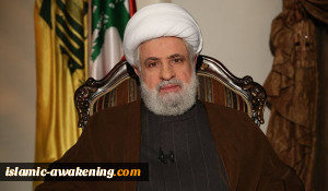 الشیخ نعیم قاسم : اذا اعتدى الإسرائیلی علینا سنجعله یرى نجوم الظهر