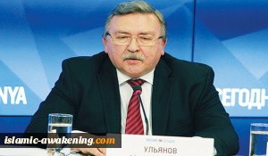 اولیانوف یدعو لعقد اجتماع حول عودة امریکا الى الاتفاق النووی