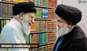 السید نصر الله یعرب عن شکره للإمام الخامنئی