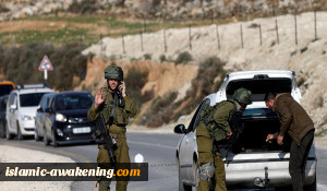 جیش الاحتلال یطلق النار على فلسطینی بزعم طعنه أحد الجنود