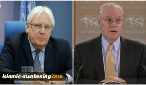 لبحث سبل حل الأزمة الیمنیة.. غریفیث ولیندرکینغ فی الریاض