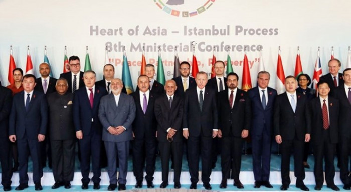 ظریف سیشارک فی اجتماع قلب آسیا حول الشأن الأفغانی