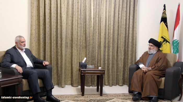 Haniyeh, Nasrallah discuss ways to achieve ‘final victory’ against Israel